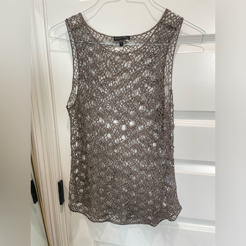 Eileen Fisher knit tank large